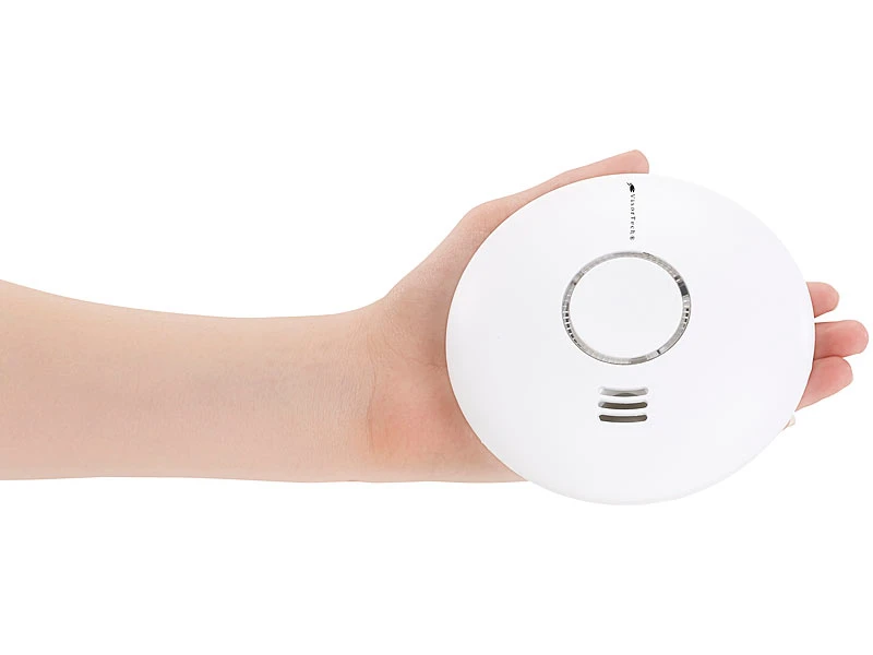 VisorTech Rauchmelder Vernetzt:Vernetzbarer Funk-Hitze- & Rauchwarnmelder RWM-460.f, 85 DB, 10er-Set 7 VisorTech Rauchmelder Vernetzt:Vernetzbarer Funk-Hitze- & Rauchwarnmelder RWM-460.f, 85 DB, 10er-Set – Bild 5