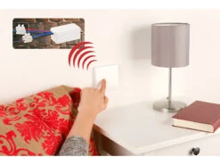 Revolt Funkschalter:Batterieloser Funk-Ein/Aus-Schalter Und Funk-Empfänger, 2.200 Watt -Pearl Shop zx2802 5