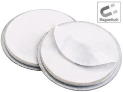 VisorTech Rauchmelder Magnet:4er-Set Magnet-Befestigungssysteme Für Mini-Rauchwarnmelder -Pearl Shop zx2818 4 2