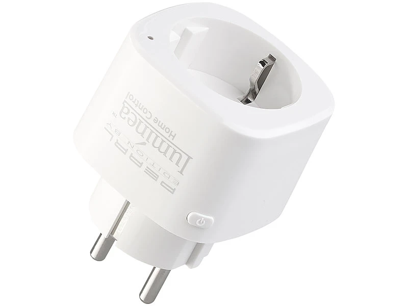 Luminea Home Control Energiemessgerät WLAN:2er-Set WLAN-Steckdosen, Amazon Alexa & Google Assistant Komp., 16 A 11 Luminea Home Control Energiemessgerät WLAN:2er-Set WLAN-Steckdosen, Amazon Alexa & Google Assistant Komp., 16 A – Bild 9