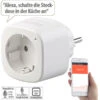 Luminea Home Control Elesion App:WLAN-Steckdose Mit Energiekostenmesser, App Und Sprachsteuerung 1 Luminea Home Control Elesion App:WLAN-Steckdose Mit Energiekostenmesser, App Und Sprachsteuerung -Pearl Shop zx2820 40 1