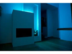 Luminea Alexa LED Streifen:RGBW-LED-Streifen-Erweiterung LAX-515, 5 M, 840 Lm, Warmweiß, IP44 -Pearl Shop zx2854 13