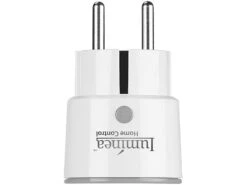 Luminea Home Control Stromzähler Steckdose:Mini-WLAN-Steckdose Mit App Und Bluetooth, Für Alexa & GA, 16 A -Pearl Shop zx2858 0 1