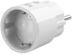 Luminea Home Control Zeitschaltuhr Mit App:3er-Set Mini WLAN-Steckdose, App, F. Amazon Alexa, Google Assist., 16A -Pearl Shop zx2858 2 2