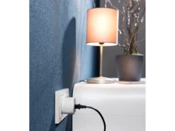 Luminea Home Control Zeitschaltuhr Mit App:3er-Set Mini WLAN-Steckdose, App, F. Amazon Alexa, Google Assist., 16A -Pearl Shop zx2858 8 2