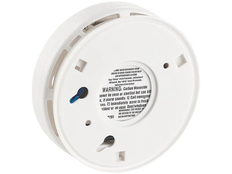 VisorTech Gasmelder:Digit. Kohlenmonoxid-Melder, LCD-Display, 85dB, EN 50291, 2er-Set 6 VisorTech Gasmelder:Digit. Kohlenmonoxid-Melder, LCD-Display, 85dB, EN 50291, 2er-Set – Bild 4