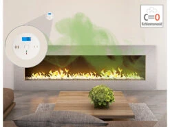 VisorTech Kohlenmonoxydmelder:Digit. Kohlenmonoxid-Melder, LCD-Display, 85dB, EN 50291, 5er-Set -Pearl Shop zx2921 4