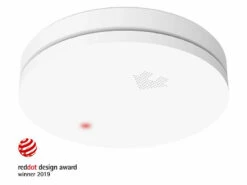 VisorTech Rauchmelder VdS 10 Jahre:Fotoelektrischer Rauchmelder, 10-J.-Batterie, VDS, Red Dot, Superslim -Pearl Shop zx2942 5