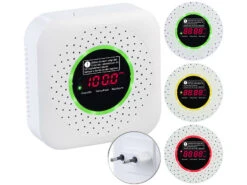 VisorTech Gaswarnmelder:Steckdosen-Multi-Gasmelder Für Erdgas, Autogas Und Flüssiggas, 85 DB 13 VisorTech Gaswarnmelder:Steckdosen-Multi-Gasmelder Für Erdgas, Autogas Und Flüssiggas, 85 DB -Pearl Shop zx2950 4 1