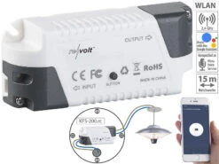 Revolt Funkempfänger Rolladen:2er-Set Funk-Empfänger KFS-200.rc, Amazon Alexa & Google Assistant -Pearl Shop zx2958 13