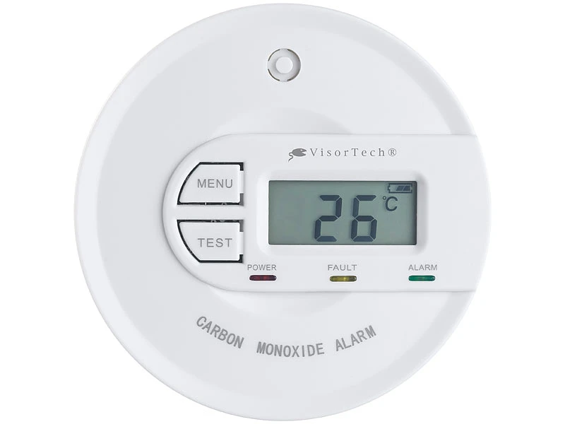 VisorTech CO Warner:2er-Set Kohlenmonoxid-Melder, 10-Jahres-Sensor, Display, EN 50291 7 VisorTech CO Warner:2er-Set Kohlenmonoxid-Melder, 10-Jahres-Sensor, Display, EN 50291 – Bild 5