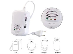 VisorTech Gas Detektor:4er-Set Multi-Gasmelder Für Haushaltsübliche Gase, Mit 3 LEDs, 85 DB -Pearl Shop zx2977 6
