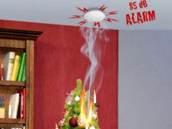 VisorTech Vernetzte Rauchmelder:10er-Set Vernetzbare Funk-Rauchmelder, 85 DB, VdS, 10-J.-Batterie -Pearl Shop zx3043 12