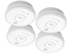 VisorTech Rauchmelder 10 Jahre:4er-Set Fotoelektrische Rauchwarnmelder Mit 10-J.-Batterie, 85 DB, VdS 10 VisorTech Rauchmelder 10 Jahre:4er-Set Fotoelektrische Rauchwarnmelder Mit 10-J.-Batterie, 85 DB, VdS -Pearl Shop zx3066 1