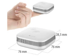 VisorTech Feuermelder:10er-Set WLAN-Design-Rauchmelder Mit Weltweiter App-Benachrichtigung -Pearl Shop zx3150 9 3