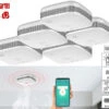 VisorTech Rauchwarnmelder:5er-Set WLAN-Design-Rauchmelder Mit Weltweiter App-Benachrichtigung 1 VisorTech Rauchwarnmelder:5er-Set WLAN-Design-Rauchmelder Mit Weltweiter App-Benachrichtigung -Pearl Shop zx3152 7
