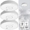 VisorTech Rauchmelder Vernetzbar:3er-Set Drahtlos Vernetzbare Funk-Rauchwarnmelder, 85 DB 1 VisorTech Rauchmelder Vernetzbar:3er-Set Drahtlos Vernetzbare Funk-Rauchwarnmelder, 85 DB -Pearl Shop zx3154 9