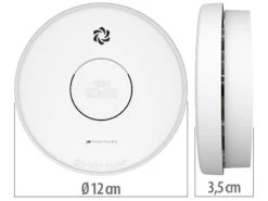 VisorTech Funkrauchmelder:10er-Set Drahtlos Vernetzbare Funk-Rauchwarnmelder, 85 DB -Pearl Shop zx3155 6 1