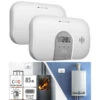 VisorTech CO-Kohlenmonoxid-Melder:2er-Set Kohlenmonoxid-Melder, 10-Jahres-Sensor, 85 DB, EN 50291 2 VisorTech CO-Kohlenmonoxid-Melder:2er-Set Kohlenmonoxid-Melder, 10-Jahres-Sensor, 85 DB, EN 50291 -Pearl Shop zx3268 2