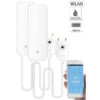 Luminea Home Control Wasseralarm:2er-Set WLAN-Wassermelder, Externer Sensor, App, 2 J. Batterielaufzeit 2 Luminea Home Control Wasseralarm:2er-Set WLAN-Wassermelder, Externer Sensor, App, 2 J. Batterielaufzeit -Pearl Shop zx5013 1