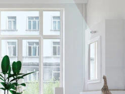 Luminea Home Control Temperaturfühler:3in1-WLAN-PIR-Bewegungsmelder, Temperatur- & Luftfeuchtigkeits-Sensor -Pearl Shop zx5018 9 1