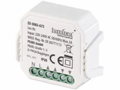 Luminea Home Control WLAN Rolladenschalter:2er-Set WLAN-Unterputzmodule Für Smarte Rollladen, App & Sprachbefehl -Pearl Shop zx5082 2