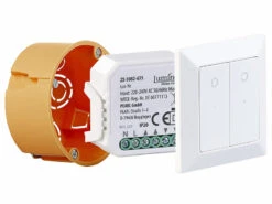 Luminea Home Control Rolladensteuerung:10er-Set WLAN-Unterputzmodule Für Smarte Rollladen, App & Sprachbefehl -Pearl Shop zx5082 6 3
