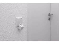 Luminea Home Control Smarter Schalter Aufsatz:Schalt-Aufsatz Für Kippschalter & Taster, Bluetooth Mit WLAN Gateway -Pearl Shop zx5145 19