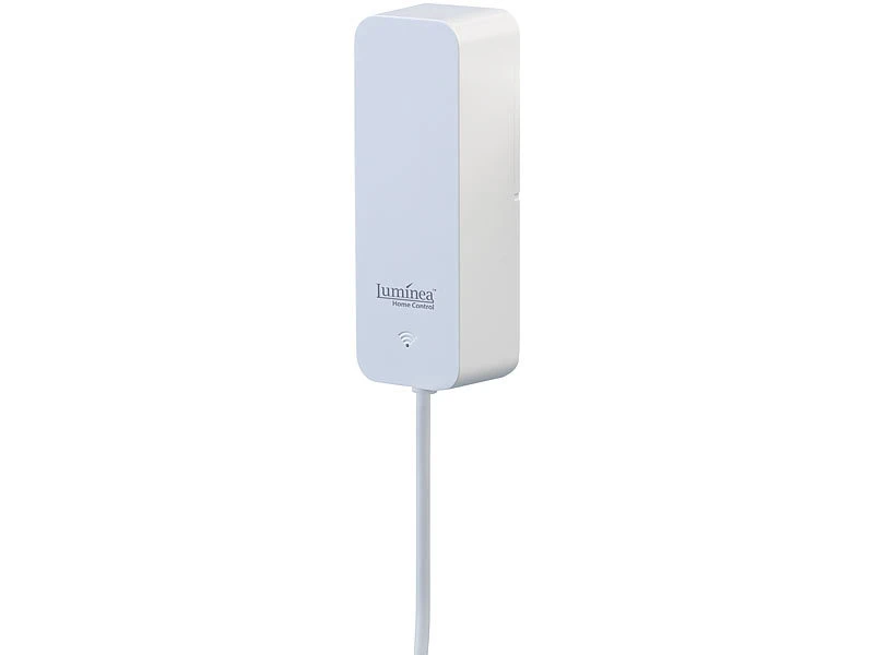 Luminea Home Control ZigBee Wassersensor:2er-Set ZigBee-Wassermelder Mit Externem Sensor, App 7 Luminea Home Control ZigBee Wassersensor:2er-Set ZigBee-Wassermelder Mit Externem Sensor, App – Bild 5