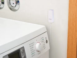 Luminea Home Control ZigBee Wassersensor:2er-Set ZigBee-Wassermelder Mit Externem Sensor, App 13 Luminea Home Control ZigBee Wassersensor:2er-Set ZigBee-Wassermelder Mit Externem Sensor, App -Pearl Shop zx5233 3 1