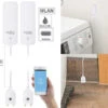 Luminea Home Control ZigBee Wassersensor:2er-Set ZigBee-Wassermelder Mit Externem Sensor, App -Pearl Shop zx5246 1