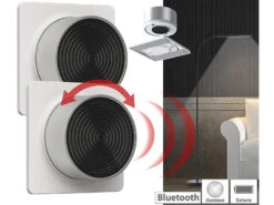 Luminea Home Control Dreh-Dimmer:2er-Set Mobile Lichtschalter & Dimmer Für Lampen LAV-165/175.rgbw