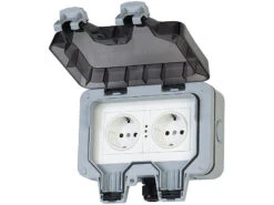 Luminea Home Control WLAN Steckdose:Outdoor-WLAN-Aufputz-Doppelsteckdose, Sprachbefehl, Strommessung, App 21 Luminea Home Control WLAN Steckdose:Outdoor-WLAN-Aufputz-Doppelsteckdose, Sprachbefehl, Strommessung, App -Pearl Shop zx5268 17 1