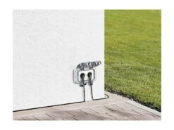 Luminea Home Control WLAN Steckdose:Outdoor-WLAN-Aufputz-Doppelsteckdose, Sprachbefehl, Strommessung, App 16 Luminea Home Control WLAN Steckdose:Outdoor-WLAN-Aufputz-Doppelsteckdose, Sprachbefehl, Strommessung, App -Pearl Shop zx5268 18 1