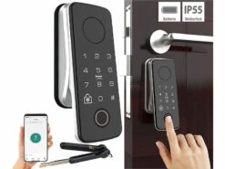 VisorTech Elesion ZigBee Gateway:Motorbetriebener ZigBee-Schließzylinder Mit WLAN-Gateway Und App, IP55 -Pearl Shop zx5273 27