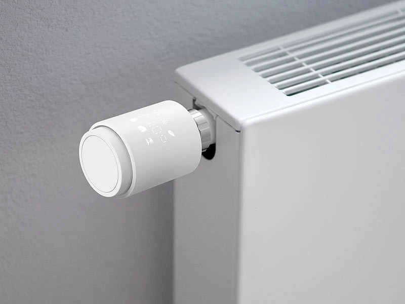 Revolt Heizungsthermostate:6er-Set Programmierbare Heizkörper-Thermostate Mit WLAN-Gateway & App 6 Revolt Heizungsthermostate:6er-Set Programmierbare Heizkörper-Thermostate Mit WLAN-Gateway & App – Bild 4