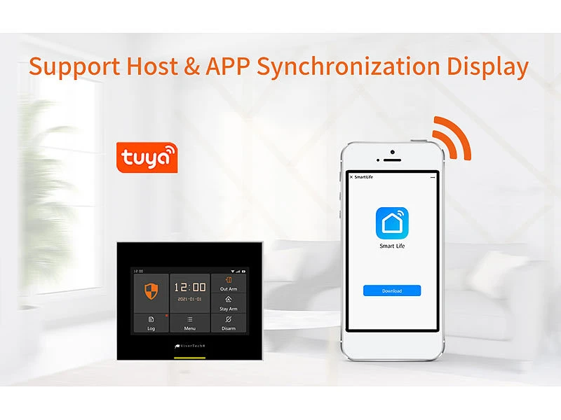 VisorTech Alarmsystem:14-tlg. Funk-Alarmanlage: 11 Sensoren, 2 Fernbedienungen, GSM WLAN App 13 VisorTech Alarmsystem:14-tlg. Funk-Alarmanlage: 11 Sensoren, 2 Fernbedienungen, GSM WLAN App – Bild 11
