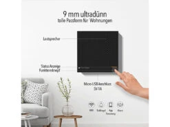 VisorTech Alarmanlage Drahtlos:13-teiliges Funk-Alarmanlagen-Set: 11 Sensoren, SOS-Taster, WLAN, App -Pearl Shop zx5314 9 2