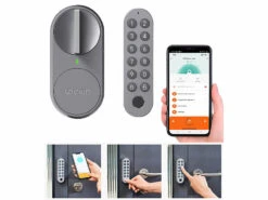 VisorTech Smart Lock:Türschlossantrieb Mit PIN-Code, Fingerabdruck-Sensor Und WLAN-Gateway -Pearl Shop zx5330 9