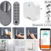 VisorTech Smart Lock:Türschlossantrieb Mit PIN-Code, Fingerabdruck-Sensor Und WLAN-Gateway -Pearl Shop zx5369 11