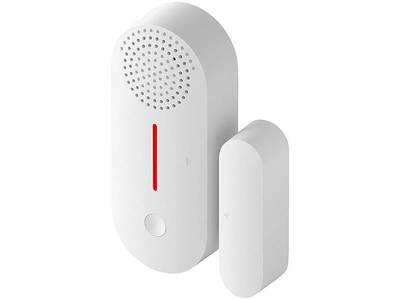 VisorTech Türkontakt Alarm:4er-Set 2in1-WLAN-Tür- & Fensteralarm, Sirene, App Und Sprachsteuerung 10 VisorTech Türkontakt Alarm:4er-Set 2in1-WLAN-Tür- & Fensteralarm, Sirene, App Und Sprachsteuerung – Bild 8