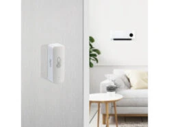 Luminea Home Control ZigBee Hygrometer:2er-Set ZigBee-Temperatur- & Luftfeuchtigkeits-Sensoren Mit App -Pearl Shop zx7227 3