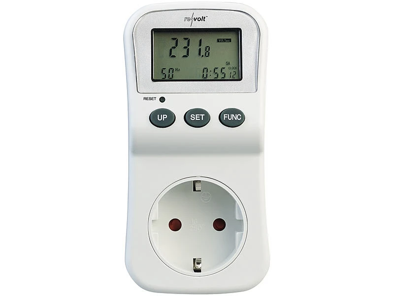 Revolt Energiezähler:Digitaler Energiekosten-Messer & Stromverbrauchs-Zähler, 2 Tarife 4 Revolt Energiezähler:Digitaler Energiekosten-Messer & Stromverbrauchs-Zähler, 2 Tarife – Bild 2