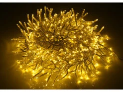 Lunartec LED-Lichterkette Stecker:2er SetLED Wifi Büschel Lichterkette,600warmweiße LEDs,Tuya,dursichtig -Pearl Shop zx8275 1