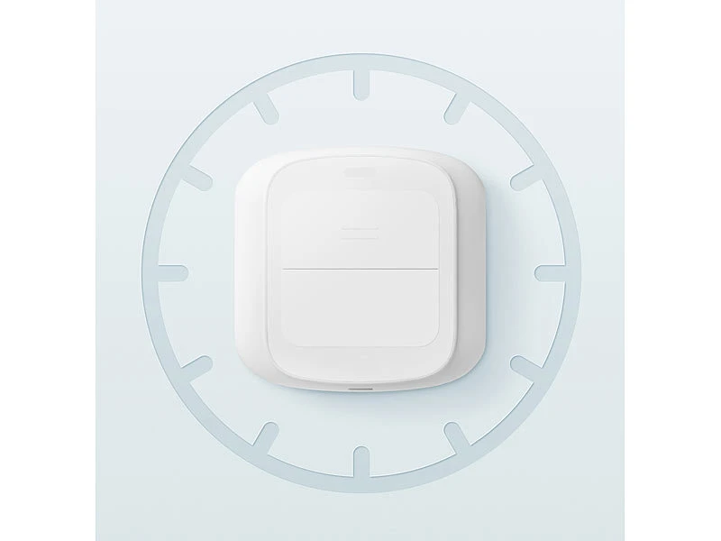 Luminea Home Control Smarthome Taster:4er-Set Smarte WLAN-Fernbedienung Mit 2 Tasten, Licht & Szenen Steuern 8 Luminea Home Control Smarthome Taster:4er-Set Smarte WLAN-Fernbedienung Mit 2 Tasten, Licht & Szenen Steuern – Bild 6