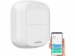 Luminea Home Control Funk Lichtschalter:2er-Set Smarte WLAN-Fernbedienung Mit 2 Tasten, Licht & Szenen Steuern -Pearl Shop zx8350 13
