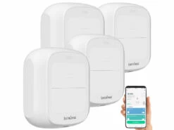 Luminea Home Control Smarthome Taster:4er-Set Smarte WLAN-Fernbedienung Mit 2 Tasten, Licht & Szenen Steuern 19 Luminea Home Control Smarthome Taster:4er-Set Smarte WLAN-Fernbedienung Mit 2 Tasten, Licht & Szenen Steuern -Pearl Shop zx8353 1