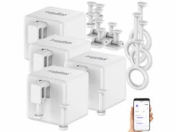 Luminea Home Control Bluetooth Schalter:4er-Set Smarte Schalter-Aufsätze Für Kippschalter & Taster, Mit App 13 Luminea Home Control Bluetooth Schalter:4er-Set Smarte Schalter-Aufsätze Für Kippschalter & Taster, Mit App -Pearl Shop zx9137 28